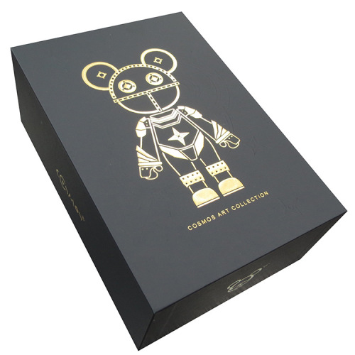 Phone Packaging Custom Gold Emboss Logo Paper Box