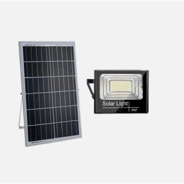 Luz de inundación LED de lámpara solar con energía solar al aire libre impermeable