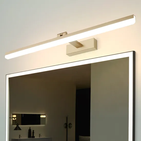 Adjustable Angle High Quality Bathroom Rectangle LED Mirror Lamp