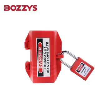 Electrical Plug Lockout Box for Safe Equipment Maintenance