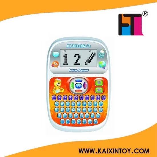 ABS toys for learning tablet with LCD screen