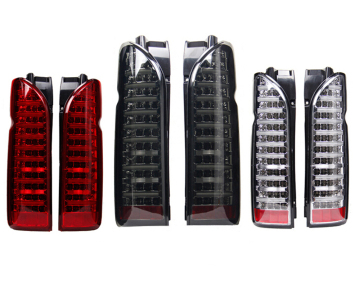 Latest modified 2005-2015 Toyota hiace van mini bus full LED signal tail lights for toyota hiace