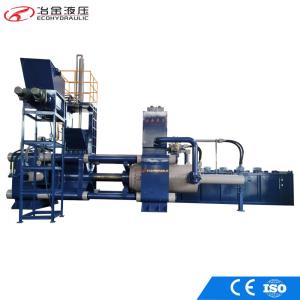 Horizontal Steel Iron Filings Scurf Metal Briquetting Press