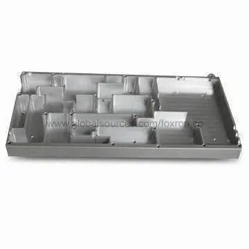 CNC Machined Housing for EMI Filter, Used for Telecommunication Industries