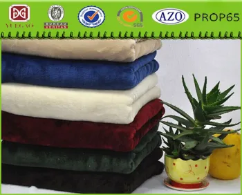 Super soft high quality travel fleece blanket