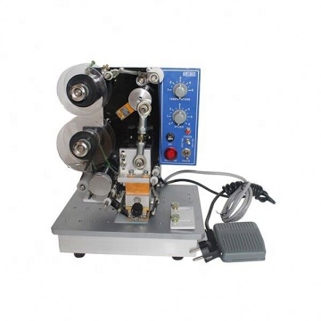 Small Manual Plastic Bag Printing Ribbon Coding and Date Stamping Machine