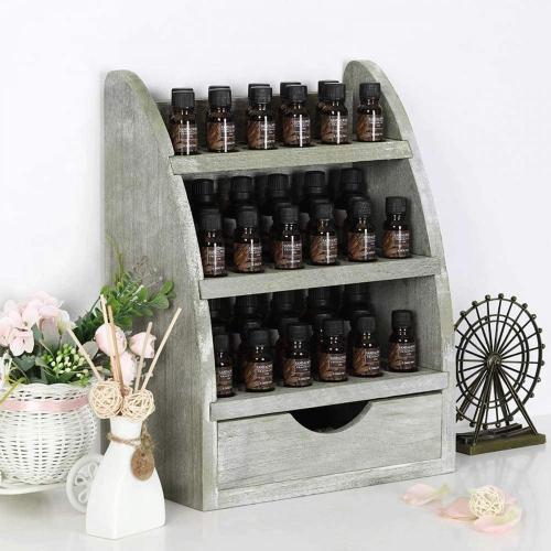 Countertop Wooden Nail Polish Organizer