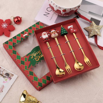 Golden Spoon Set: A Luxurious Christmas Gift Idea for Coffee Lovers