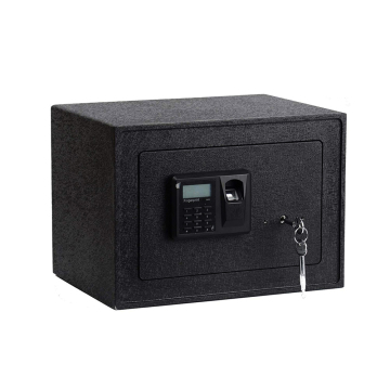 Black Small Medium Safe with Biometric Fingerprint Lock
