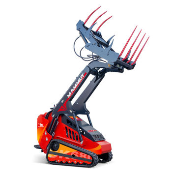 Kubota Diesel 25HP Skid Steer Loader - Goedkope prijs China Track Mini Skid Loader CE EPA Euro 5