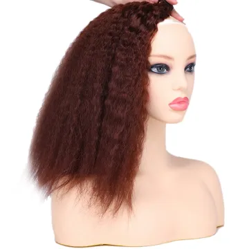 Wholesale New Arrival Natural  16''18''20'' Weave Afro Kinky Straight Hair Bundles Synthetic Hair Extension For Woman