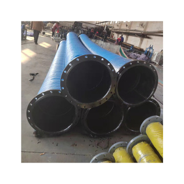 High-Pressure Drainage Pipes: Acid and Alkali Resistant Suction Pipe with Flange Head for Large Diameter Applications