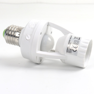 Automatic Adjustable LED PIR E27 Socket Douille