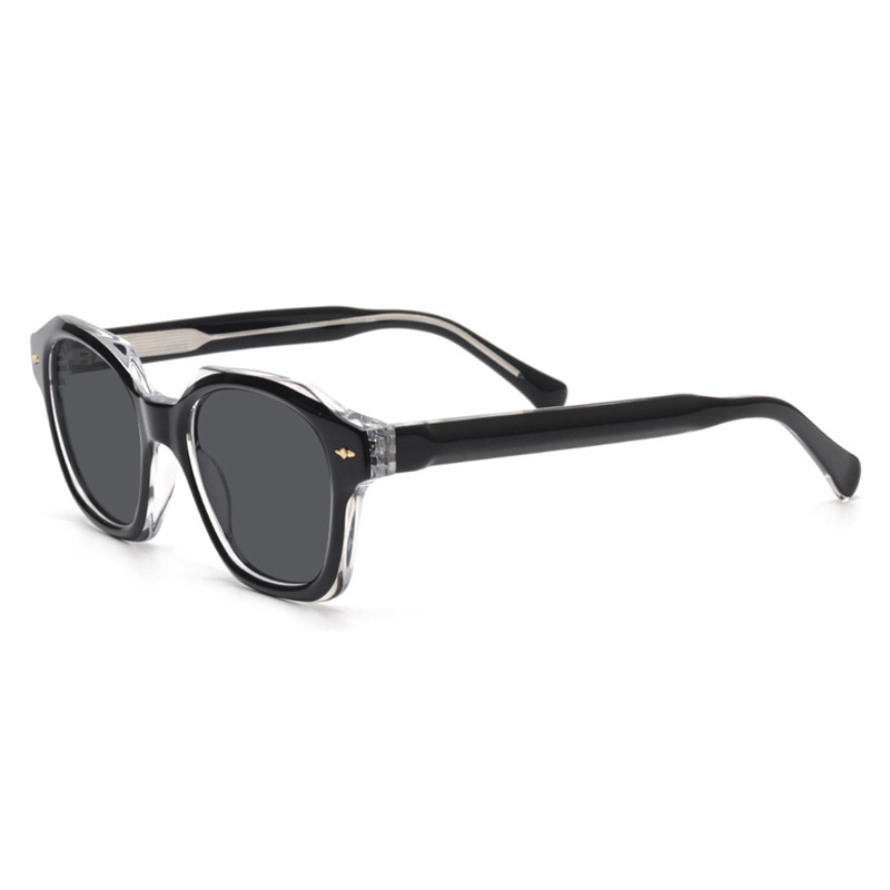 Lunettes De Soleil à Plaques Rondes