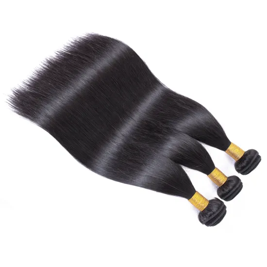 Wholesale Raw Virgin Hair and Closure Peruvian Human Hair Straight Bundles and Closure