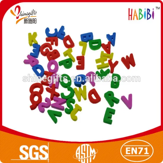 various colour letter bath eva sticker for kids