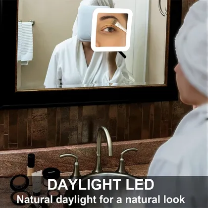Fancii 10X Magnifying Lighted Makeup Mirror with Daylight LED: Your Ultimate Vanity Companion
