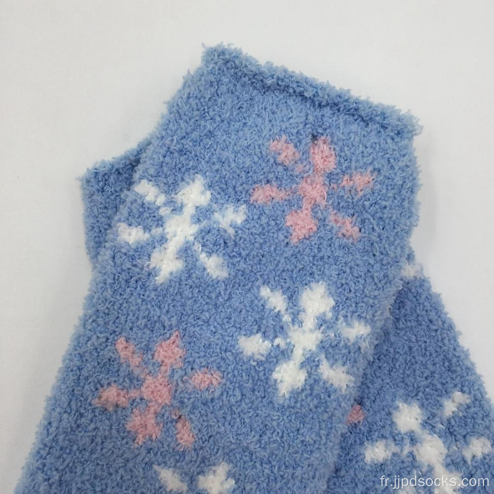 Chaussettes intérieure floue pour fille