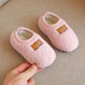 Cómodas zapatillas de algodón para niños