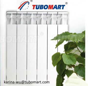 Good quality 500mm center radiator home hot water heating aluminium radiator for heating system