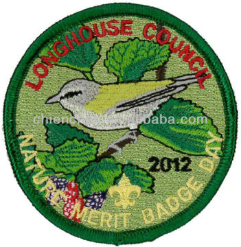 Embroidered Patches - Plastic/Velcro Nature Merit Badge for Boy/Girl Scounts (Patch/Emblem/Badge/Label/Crest/Insignia)