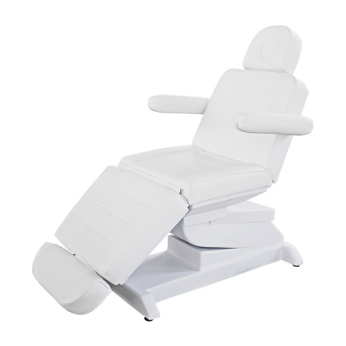 Electric White Facial Bed For Salon