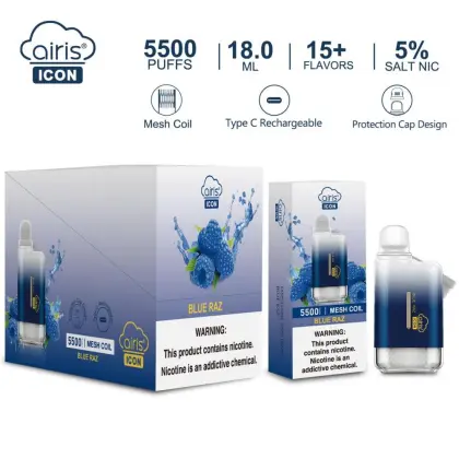 Airis Icon 5500puffs Disposable E-Cigarette POD Device