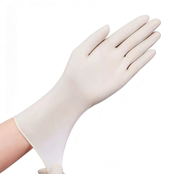 Large Size 6.0g Disposable Latex Gloves, Individual Packed