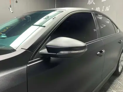 Matte Black Forest Black Car Wrapping 1.52*18M