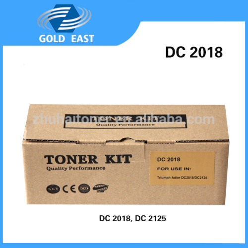 Premium compatible toner cartridge manufacturer DC2018 printer & copiers cartridges for Triumph Adler DC 2018, DC 2125