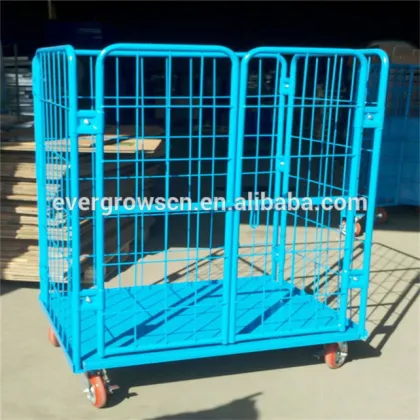 Logistic Cart Extensive Technology Galvanized Roll Container