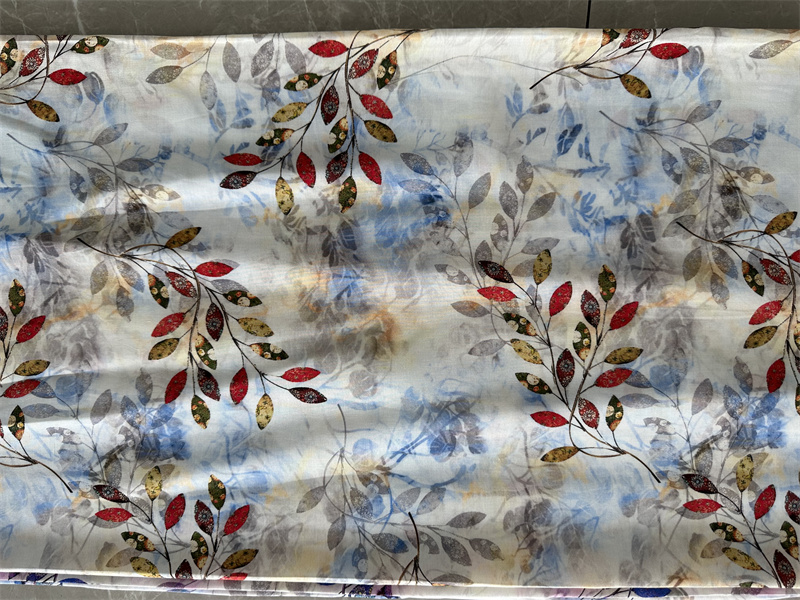 fibranne printing rayon dress fabric