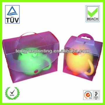 pp box/pp folding box with handle/pp plasatic box