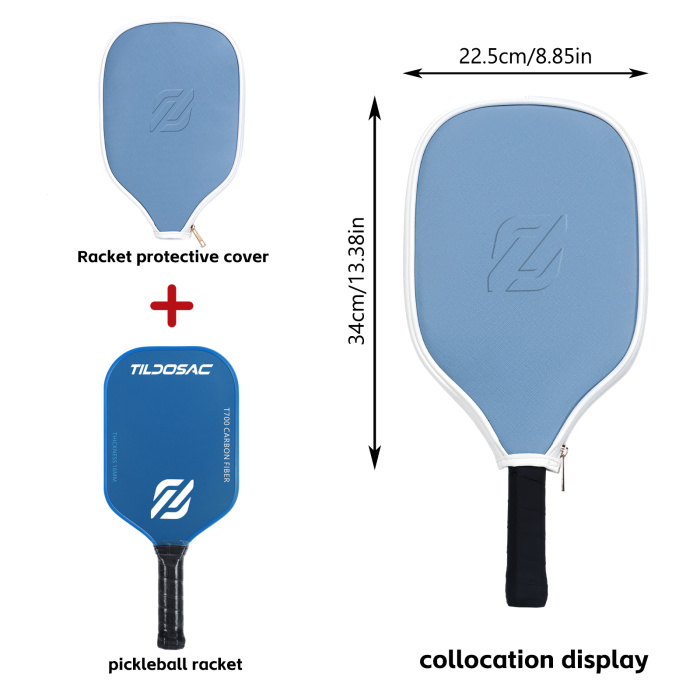 Pickleball racket bag cover