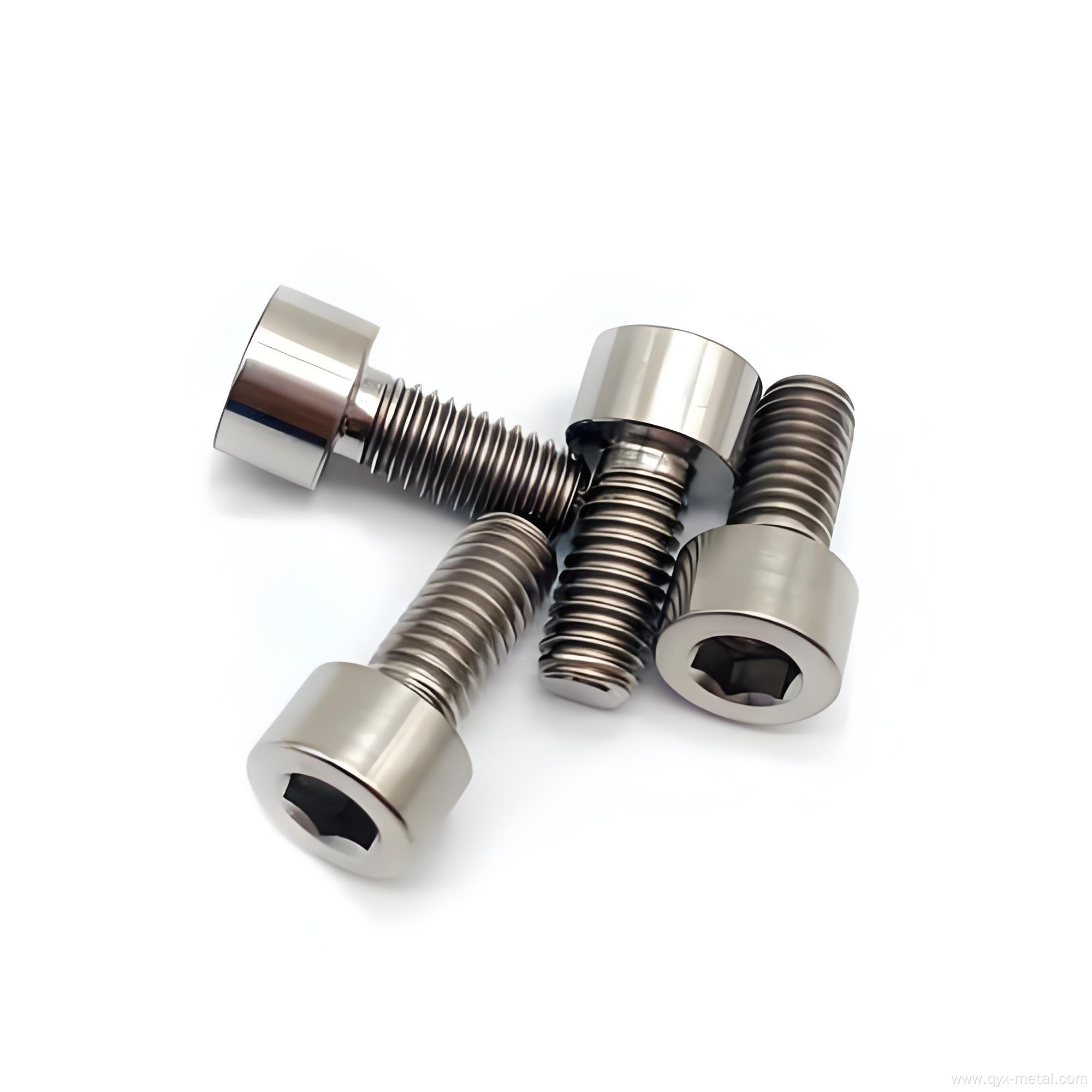 Hot Selling Titanium Hexagon Flat Head Screws