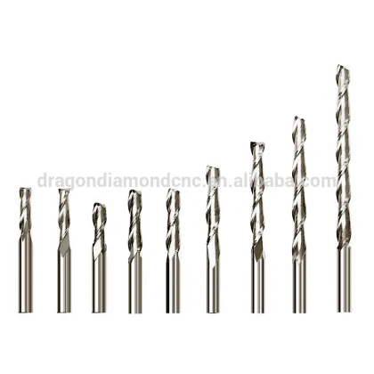 CNC router bits 6mmx17mm 2 flute endmill cnc carving router bits solid carbide end mill tools