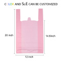 Wholesale Non Woven Plastic Customized Printing Pink Bag