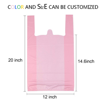 Wholesale Non Woven Plastic Customized Printing Pink Bag