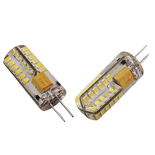 G4 Silica Glue 2W LED Lamp - AC/DC12V 48Pcs 3014SMD LED