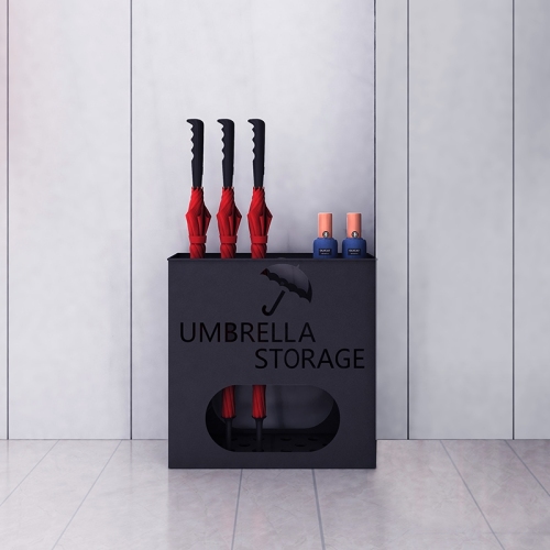 우산 선반은 문 모서리에 배치