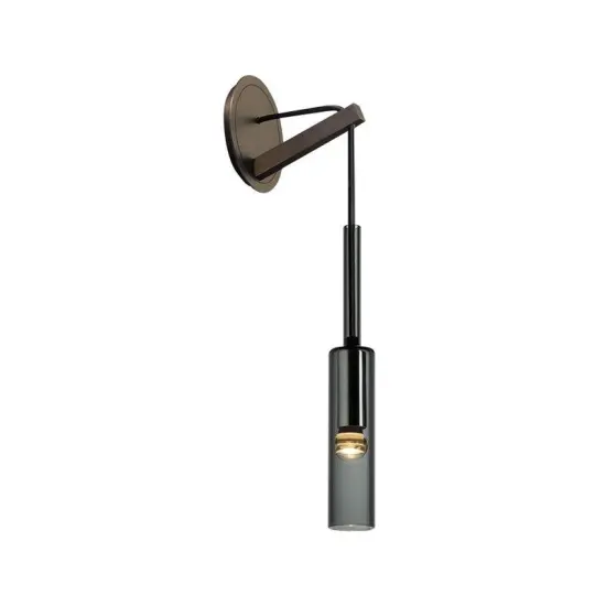 INSHINE Simple Grey Metal Wall Lamp