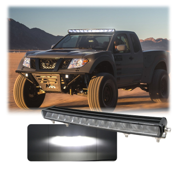 84W Offroad Car ATV White Amber High Beam LED Bar Light - ECE R112 Certified