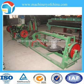 Best Price Double Twisted Barbed Wire Machine / Hot dipped galvanized barbed wire made by barbed wire making machine
