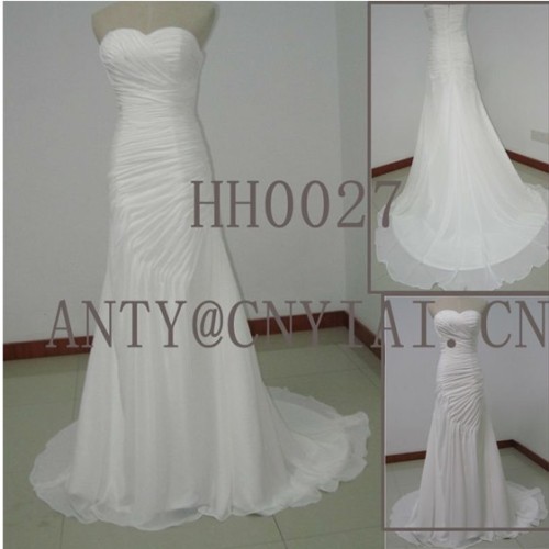 high quality and fair price real sample wedding dress3