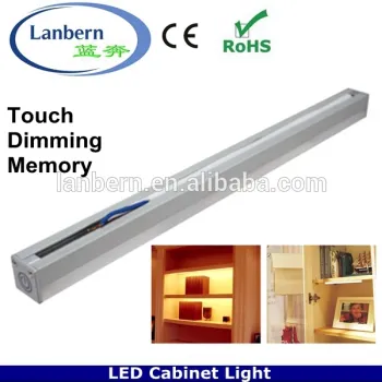 New products 2014 input AC220V Touch Dimming memory function wardrobe led cabinet lighting lamp with 0.3m length CE&ROHS