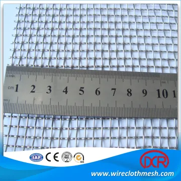 galvanized iron wire crimped mesh