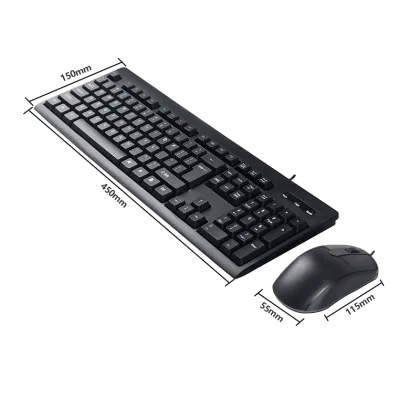Choiyan New Arrivals Wired Office Keyboard Mouse Headphone Combo