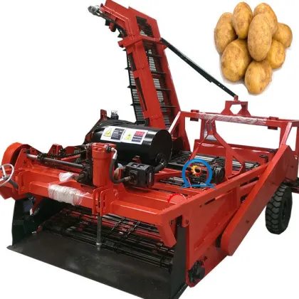 Hot Sale Agro Machines: Efficient Double Row Small Potato Harvester