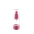 Plastic vide 15 ml 30ml 100 ml 120 ml Pink Color Clear Cosmetic Airless Mist pulvérisation