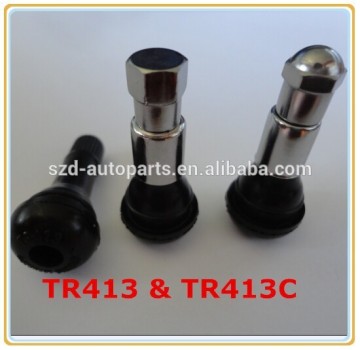 TR413C Passenger Auto Chrome-Sleeve Tire Valve / Auto Car Tire Valve / Auto Tire Valve